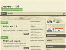 Tablet Screenshot of blog.decryptweb.com